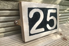 House Number Sign